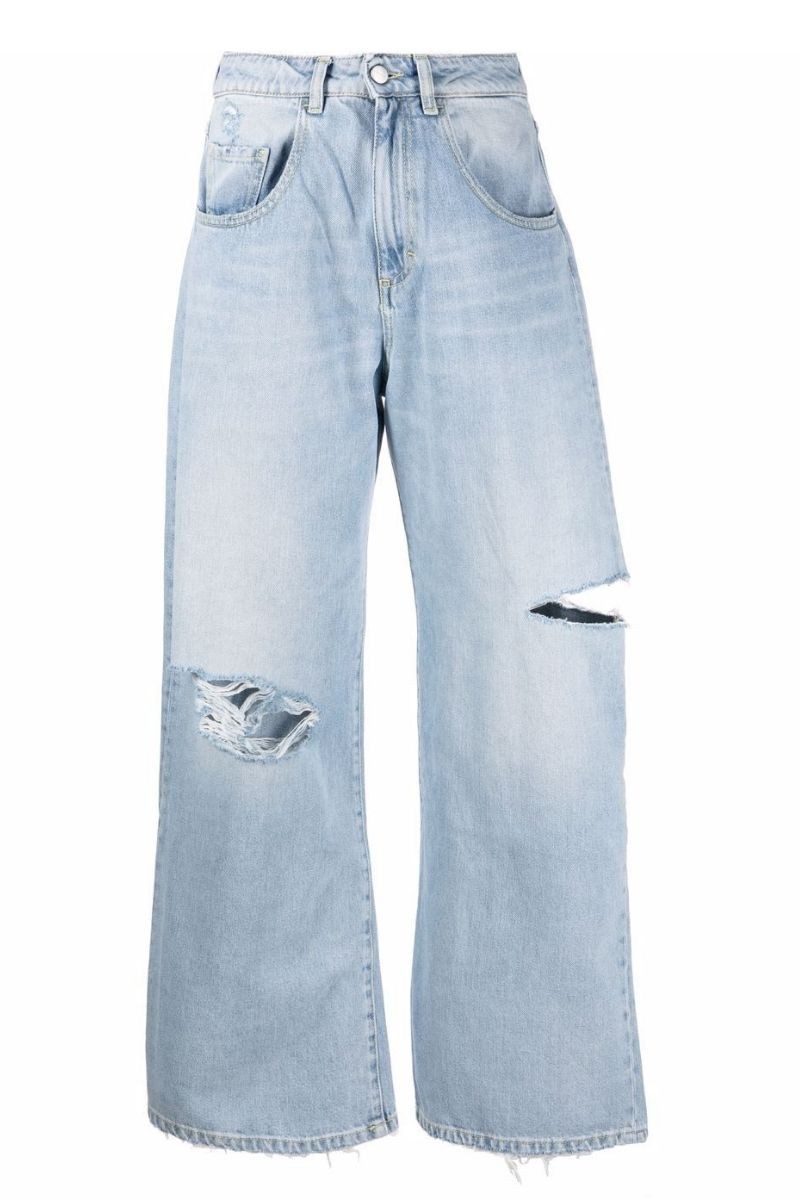 Icon Denim - Poppy Wide Leg Jeans - Jeans - Clothing | Christelle